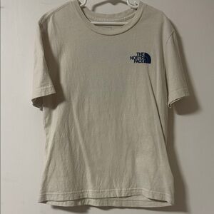 The North Face Boys Small (7-8) Short-Sleeve Never Stop Exploring Tee in Cream